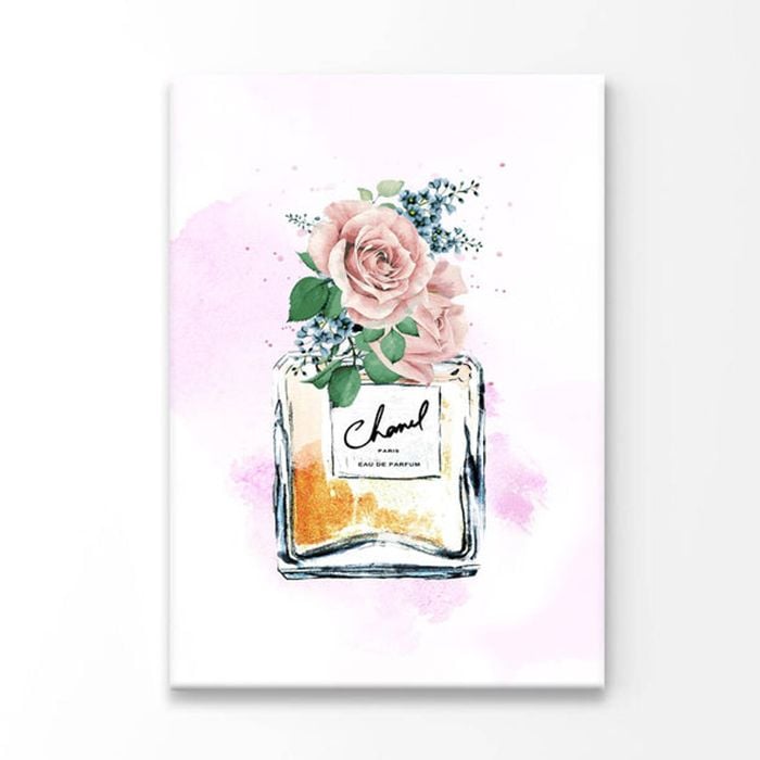 Luxury Yellow Colored Perfume  Print 100% Australian Made 60 x 90cm  (Acrylic)