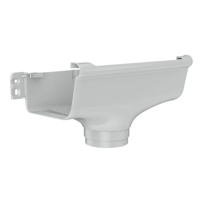 Marley 80mm Gull Grey Stormcloud Expansion Outlet