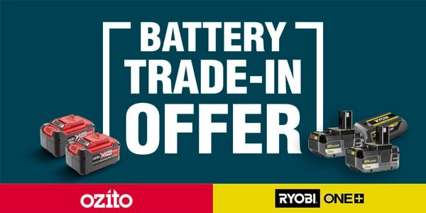 RYOBI Ozito Battery Trade-in