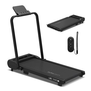 LSG Steps A2 Walking Pad Extra Wide 400mm Under Desk Fold-Down Treadmill Incline