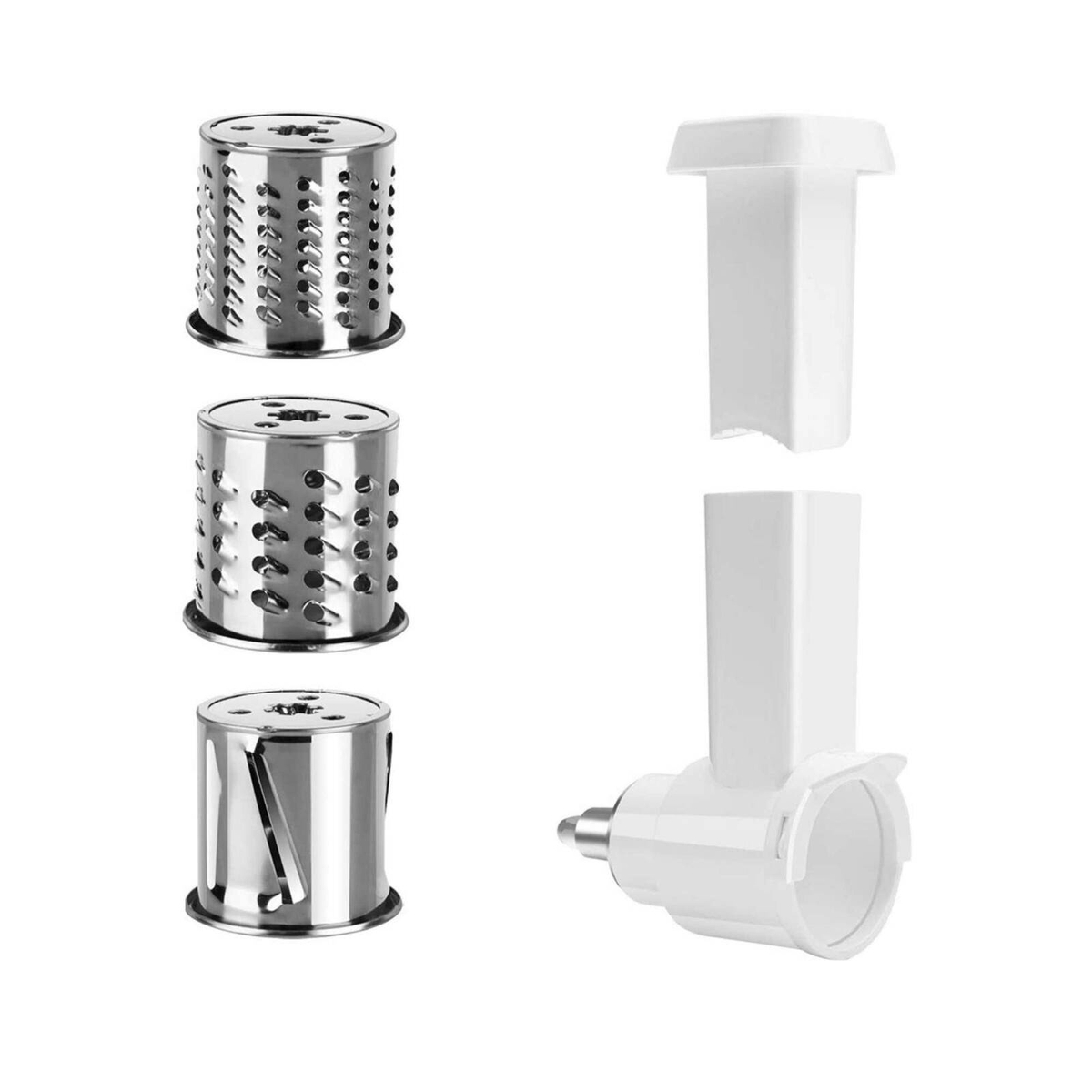 Kitchee Slicer Shredder Grater 3 Attachments - Compatible with ...