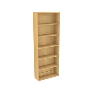 Lugna 2048 x 750 x 280mm Sand 5 Shelf Shelving Unit