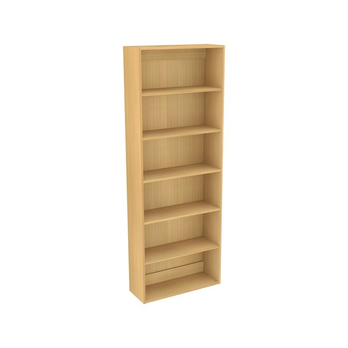Lugna 2048 x 750 x 280mm Sand 5 Shelf Shelving Unit