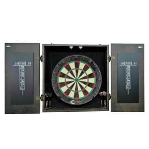 Sportivo Dartboard Cabinet with PVC Lamination
