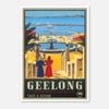 Galrie Vintage Geelong Victoria Australia Travel Poster by James Northfield Art Decor, Poster Only, 70 x 100cm (28 x 40inch)