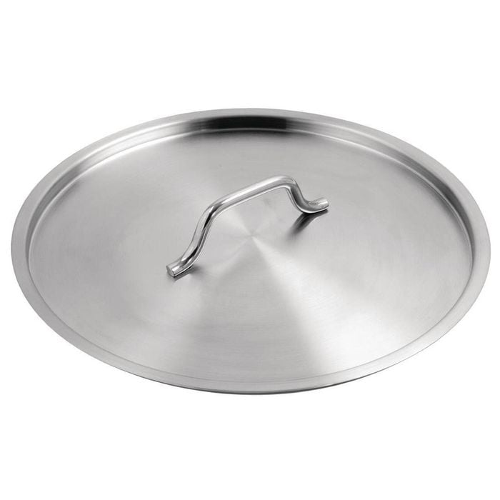 Vogue Stainless Steel Saucepan Lid Professional Dishwasher Safe 360mm