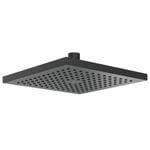 Methven Black Rere Overhead Shower WELS 3 Star 9L/min