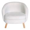 SK Designer Living | Luna Tub Accent Chair - Ivory 102
