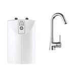 STIEBEL ELTRON SNE 5 LCD Open Vented Water Heater With MES-G Gooseneck Tap