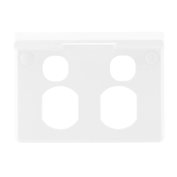 Deta X6 Clip On Cover With Shelf For Double Power Point