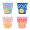 4pc Porto Sole Outdoor Entertaining Tumblers 250ml Blush, Sea, Indigo, Pink