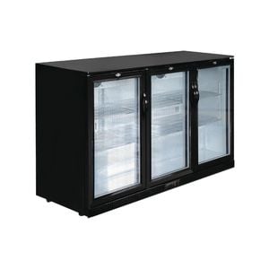 Polar G-series Under Counter Back Bar Cooler With Hinged Doors 320ltr - Commercial Bar Fridges (gl014-a)