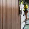 Ekodeck 164 x 13.5mm 5.4m Hazelwood Shiplap Cladding - Bunnings Australia