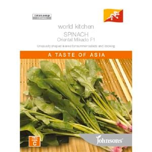 Johnsons Seed Spinach Oriental Mikado World Kitchen