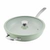 Circulon Halo With Laserdefense(tm) Ceramic Nonstick Induction 30cm Covered Skillet Sage Green