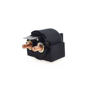 XYT World Motorcycle Starter Relay Black Fit For Kawasaki KVF360 KVF750 Triumph Bonneville T100 Plastic Metal