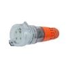 DETA 32A 500V Industrial 4 Pin Round Straight Socket