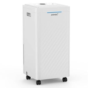 AROVEC Smart 2-in-1 Dehumidifier & Air Purifier, 2.5L Tank, 16L/Day, 50m²