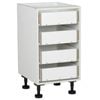 Kaboodle 450mm 4 Drawer Base Cabinet