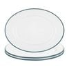 Argon Tableware White Enamel Serving Platters - 30.5cm x 22.5cm - Pack of 3
