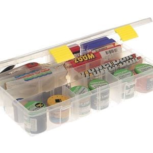 Plano 23730 Pro Latch Stowaway Tackle Box-Tackle Tray With Up To 15 Compartments