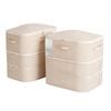 Catzon 2pack Compression Storage Bags 5 Layer Washable Bedding Blanket Organizer-pink