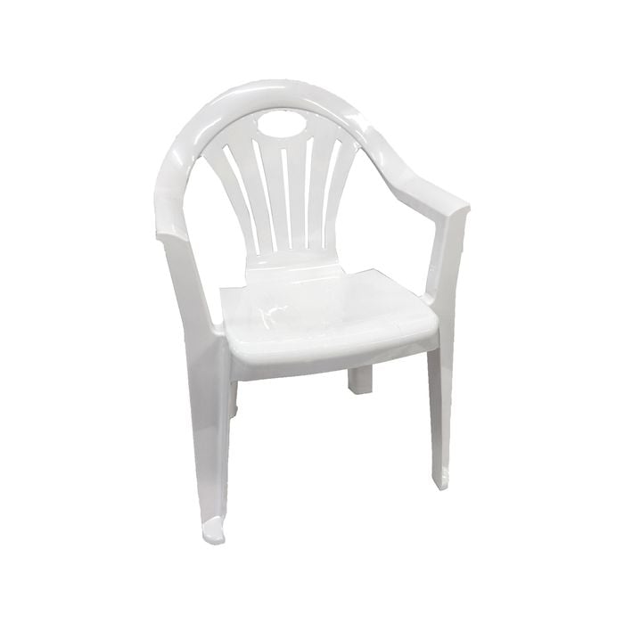 Fountain White Kids Plastic Chair