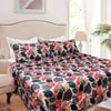 Hotel Living 3 Piece Light Weight Comforter Set Queen Corbett Tropical Leaves