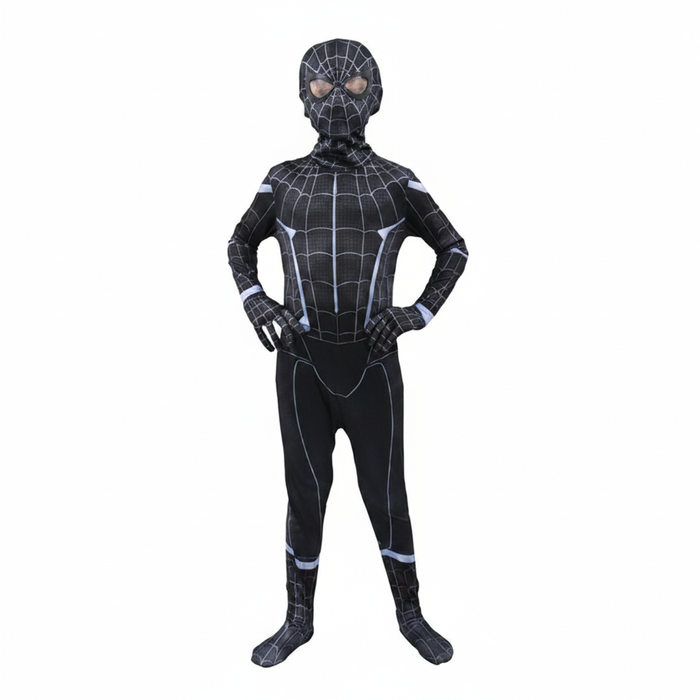 More Than Party Kids Costume Dark Web Pattern Large 128x56cm