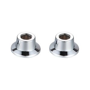 Shaw & Mason Chrome Plastic Basin Flange - 2 Pack
