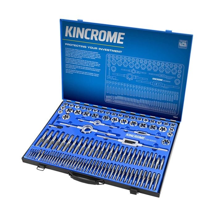 Kincrome 110 Piece Tap And Die Set