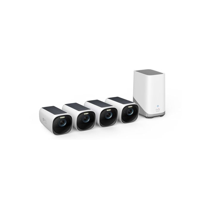 EufyCam 3 4-Camera Kit With HomeBase 3