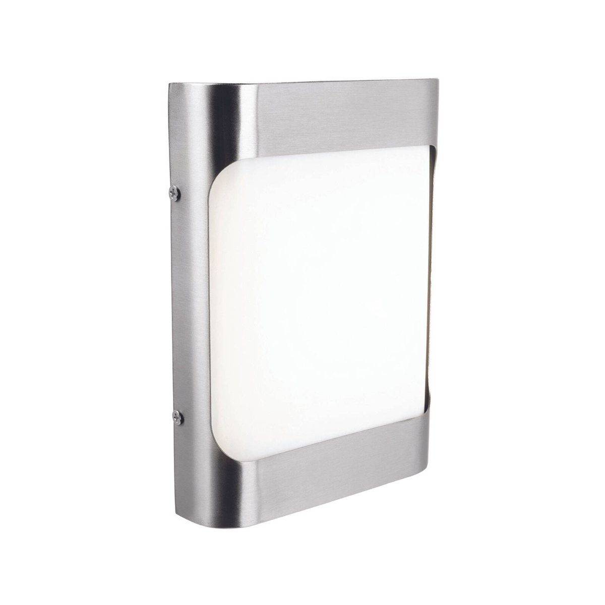 Brilliant 9W Stainless Steel Saxby Curved LED Wall Light Bunnings New