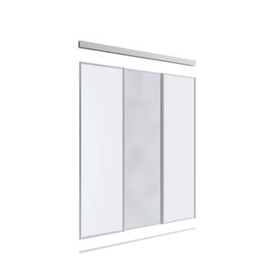 Lugna 2100 x 1800mm 1 Mirror 2 Melamine 3 Door Combo Package