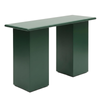 Nordhavn Modern N-Shape Green Console Table Sofa Back Table Hallway Entryway
