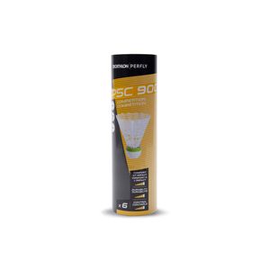 Decathlon - Plastic Badminton Shuttlecock Medium 6-Pack - Psc 900 - No Size