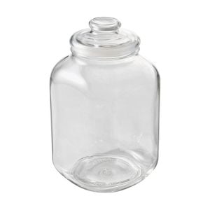 Ecology Riserva Square Kitchen Pantry Jar With Airtight Lid 4.5l