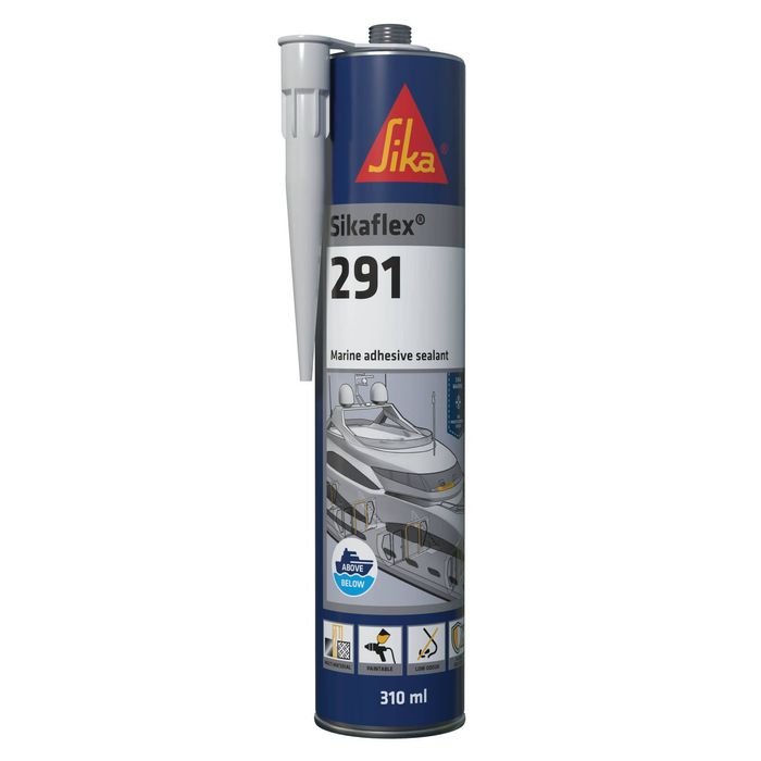 Sika 310ml White Sikaflex 291 Marine Polyurethane Sealant