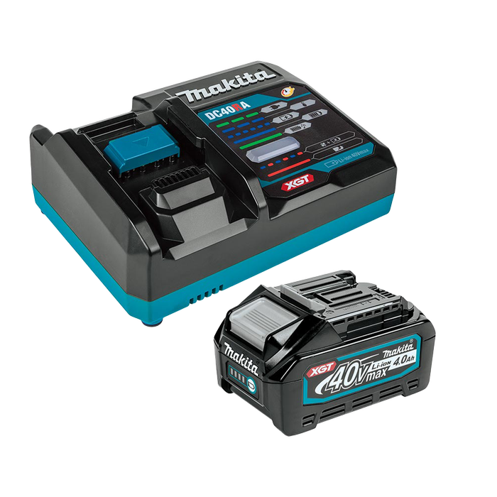 Makita 40Vmax XGT Battery and Charger Starter Pack (4.0Ah)