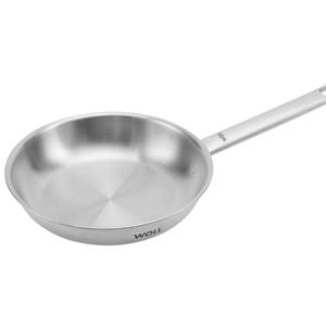 Woll Steel Frypan Premium 18/10 Stainless 20cm Silver