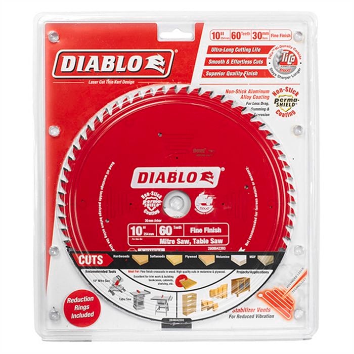 Diablo 254mm 10" Mitre Saw Blade