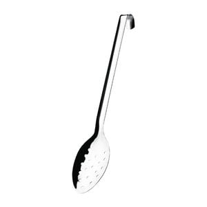 Vogue Perforated Serving Spoon Stainless Steel 355mm Commercial Kitchen Catering Utensil