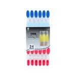 Boxsweden Soft Grip Clothes Pegs - 24 Pack