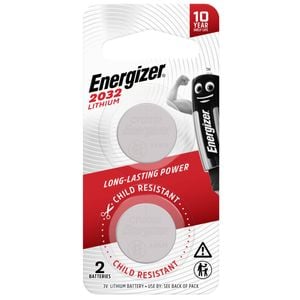Energizer 2032 Lithium Coin Battery - 2 Pack