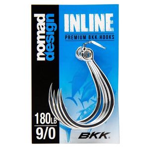 Nomad Design BKK Inline Eye Single Fishing Hook 9/0