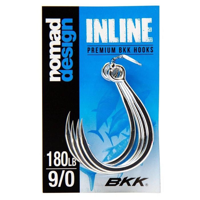 Nomad Design BKK Inline Eye Single Fishing Hook 9/0