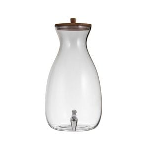 Ladelle Gather Tapered Drink Beverage Dispenser 10L Water Container Clear