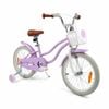 Costway 46cm Balance Bike Kid Ride On Bicycle W/training Wheels Purple