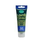 Boyle 75ml Olive Green Crafty Colour Acrylic Paint