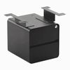 Desky Minimal Under Desk Cabinet Space Grey Frame